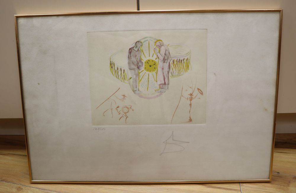 Salvador Dali (1904-1989), lithograph with etching, The Cycles of Life, Reflections, c.1979, monogrammed and numbered no.128/150,